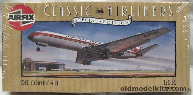 Airfix 1/144 DH Comet 4B Dan-Air - Classic Airliners Special Edition, 04176 plastic model kit